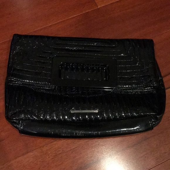 French Connection black vegan patent leather bag - Picture 6 of 8